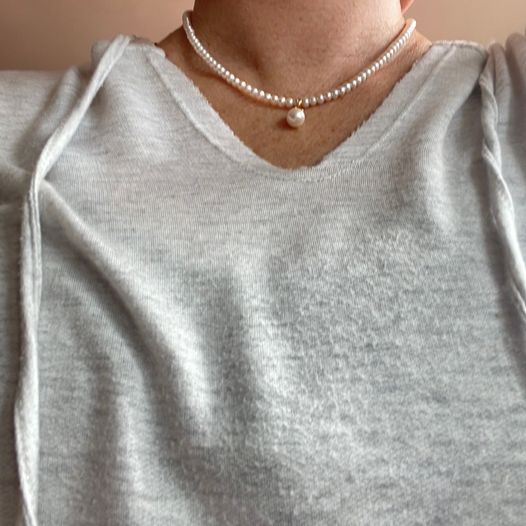 Beyond Stunning Natural Pearls In 18 Carat Gold